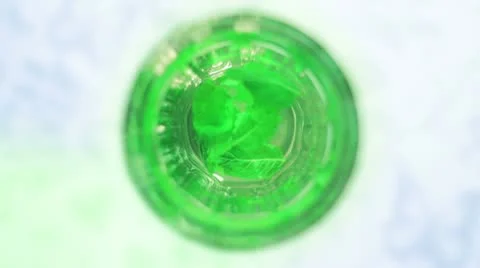 HD: Fresh Green Mint Tea Video stock 10770130