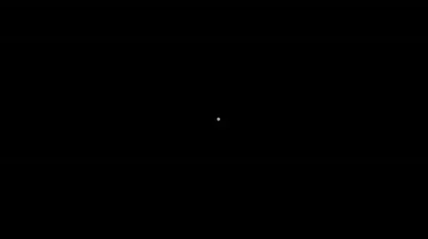 HD Full moon on dark sky, zoom Stock Footage 592061