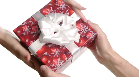 HD - Give a gift Stock Footage 41606093