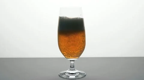 HD - Glass of Beer Stock Footage 11358015