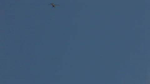 HD Glider towing plane Stock-Footage 581478