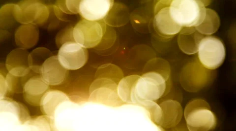 HD grained gold bokeh background Stock Footage 875500