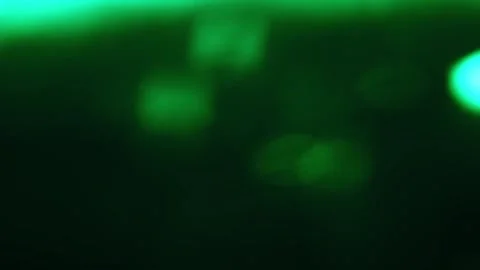 HD Green Bubble Light Leak with Matte Alpha Channel Stock Footage 278491412