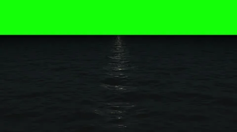 HD Green Screen CGI Ocean 2 Video stock 26306834