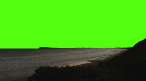 HD Green Screen Ocean #10 Video stock 26113166