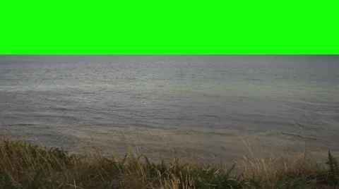 HD Green Screen Ocean #2 Video stock 26115680