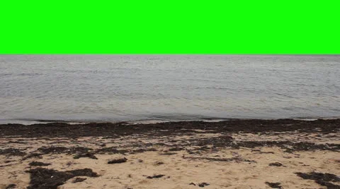 HD Green Screen Ocean #8 Video stock 26144352