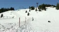 HD Kids Sledding, Ski Resort in Beautiful Mountains in Cold, Skiing in Winter HD Footage