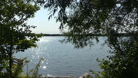 HD Lake Scenery 스톡 동영상 212440451