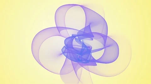 HD: Light waveform tunnel animation Stock Footage