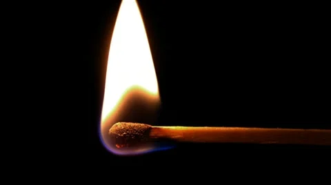 HD - Lighted match Stock-Footage 10716155