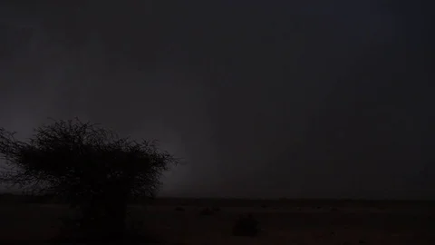 HD Lightning strikes the night. Stock Footage 82619472