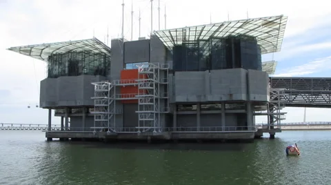 HD: Lisbon Oceanarium Stock Footage 46637455