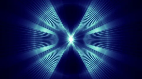 HD LOOP blue rays of lights background Stock Footage 27992136