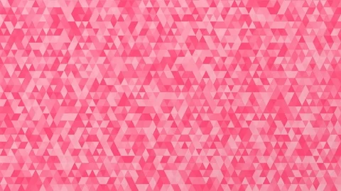HD Looping Shimmering Triangle Background (Hue: 339) Stock Footage 76697873