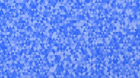 HD Looping Shimmering Triangle Background (Hue: 226) Stock Footage 76697876