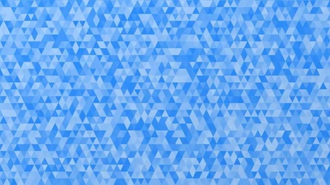 HD Looping Shimmering Triangle Background (Hue: 212) Stock Footage 76697898
