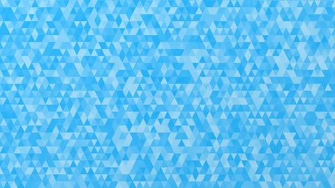 HD Looping Shimmering Triangle Background (Hue: 198) Stock Footage 76697916