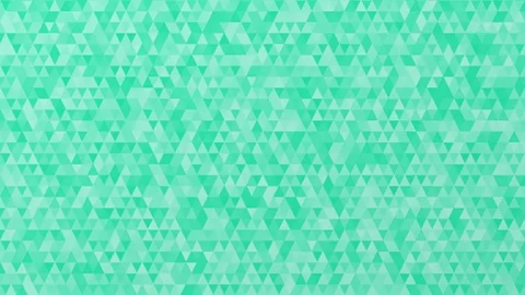 HD Looping Shimmering Triangle Background (Hue: 155) Stock Footage 76697917