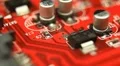 HD Macro, Motion Control Over Electronics Parts On A Real Circuit Board HD Footage