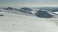 HD Man Kiting, Extreme Sport, Winter Landscape, Ski Resort in Cold Mountains HD Footage