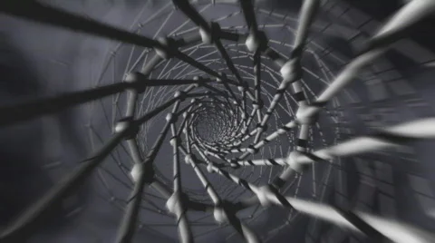 HD Mesh Tunnel 01 Stock Footage 145033
