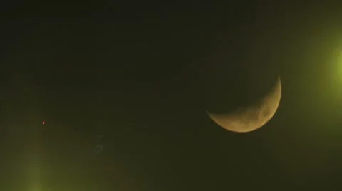 HD Moon time lapse Video stock 7761461