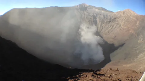 HD MountBromo 01 Stock Footage 38286692