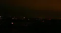 HD Night storm sublte lightning on the horizon HD видео футажи