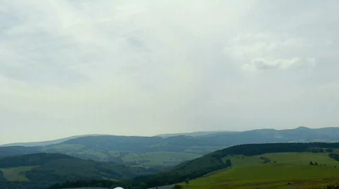 HD Paraglider Stock Footage 844028