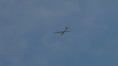 HD Plane flying in the blue sky Stock Footage 581490
