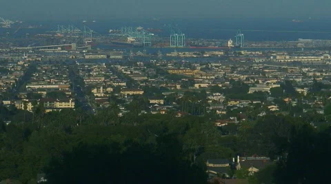 HD Port of Los Angeles Series Stock Footage