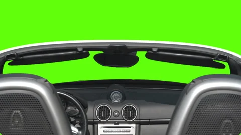 HD pre rendered green screen car shot Video stock 68007500