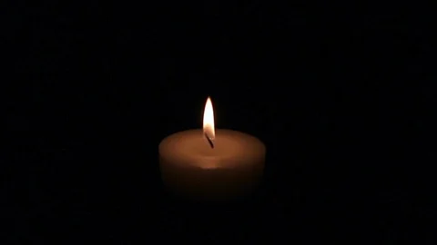 HD quality of Candle movement Stock Footage 93217095