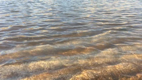 HD quality of small Ripples in a Pool Stock Footage 93034759