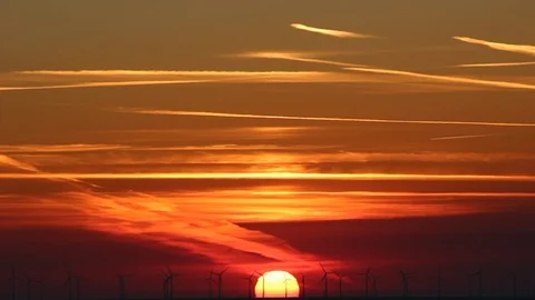 HD quality of a sunrise. Stock Footage 93049216