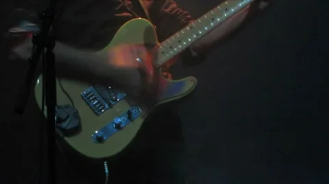 HD: Rock Guitar Player Video stock 9063913