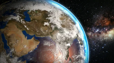 HD Rotating Earth 库存影片 32876444