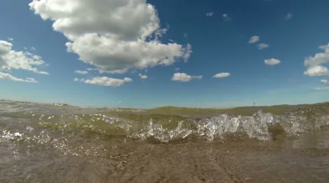 HD - Sea surf Video stock 27871686