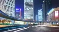 HD: Shanghai Pudong Lujiazui Square. Time-lapse(Loop). HD Footage