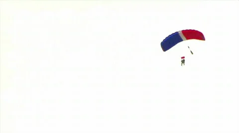 HD skydiving Stock Footage 548478