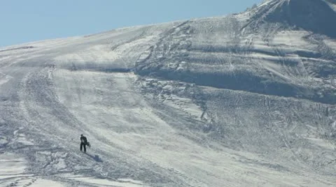 HD: Snowboarder Stock Footage 9000169