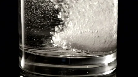 HD - Soluble tablet. Slow-mo Stock Footage 47032230