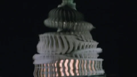 HD Special reflection of the Capitol Dome Video stock 76318290