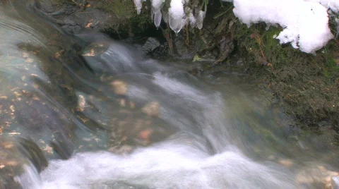HD Spring stream Stock Footage 636770