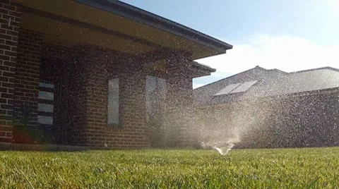 HD sprinkler 01.mp4 Stock Footage 10589096
