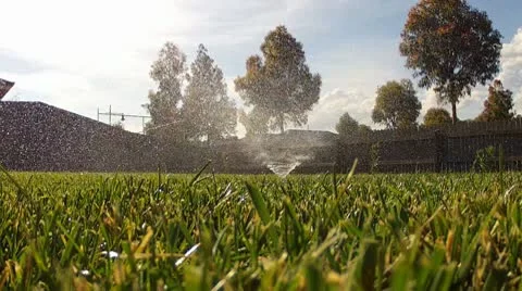 HD sprinkler 1.mp4 Stock Footage 9877632