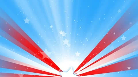 HD Star Blast 4th Stock Footage 10762229