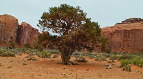 HD Static of Monument Valley Video stock 46595359