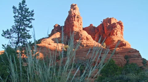 HD Static of Monument Valley Video stock 46597779